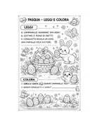 anteprima - Esercizi - Pasqua - Schede di Lettura Facili (6-7 anni) - Pagina 2