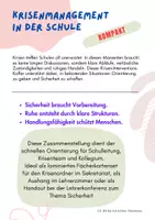 Vorschau - Anderer Materialtyp - KRISENMANAGEMENT in der Schule - Seite 1