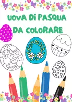 anteprima - Materiale per pittura e bricolage - 20 Uova di Pasqua da Colorare! - Pagina di copertina