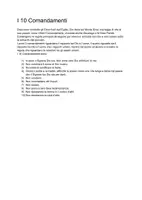 anteprima - Schede informative - I 10 Comandamenti - Pagina di copertina