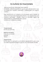Vista previa - Unidades / Secuencias / Situaciones de Aprendizaje - FRACCIONES - página 2