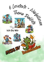 Vorschau - Arbeitsblätter - Würfellesen - Lautleseverfahren zum Thema Dialekte - Deckblatt