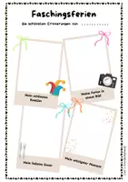 Vorschau - Arbeitsblätter - Feriensteckbriefe - wachsendes Material - Seite 3