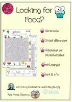 Vorschau - Arbeitsblätter - Looking for Food? - Deckblatt