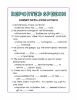 Vorschau - Arbeitsblätter - Reported Speech - 138 Übungen + Lösungen - Seite 2