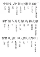 Vorschau - Poster - Abreißzettel - Deckblatt