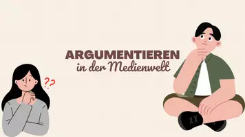 Vorschau - Arbeitsblätter - Unterrichtseinstieg zum Thema Argumentieren in der Medienwelt - Seite 1