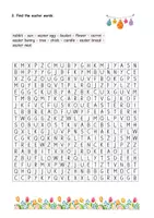 Vorschau - Arbeitsblätter - Easter vocabulary and quiz - Seite 1