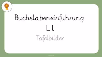 Vorschau - Arbeitsblätter - Buchstabeneinführung L l (Tafelbilder und Arbeitsblätter) - Seite 2