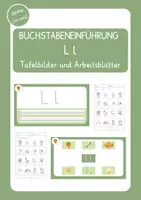 Vorschau - Arbeitsblätter - Buchstabeneinführung L l (Tafelbilder und Arbeitsblätter) - Deckblatt