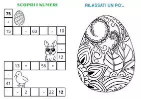 anteprima - Esercizi - PRIMAVERA E PASQUA - ATTIVITÀ PER LA SCUOLA PRIMARIA - Pagina 3