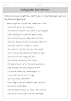 Vorschau - Arbeitsblätter - Satzglieder bestimmen - Seite 3