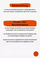 Vorschau - Arbeitsblätter - Tulpen Faltanleitung - Seite 1