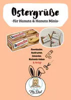 Vorschau - Anderer Materialtyp - "Hasige Grüße" Hanuta-Ostergruß - Deckblatt