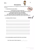 Vorschau - Arbeitsblätter - Wörter mit ck - Finde den Dieb - Seite 1