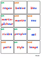 Aperçu - Jeux - 23 cartes de couleurs bleu avec étiquettage - Page 3