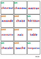 Aperçu - Jeux - 23 cartes de couleurs marron avec étiquettage - Page 3