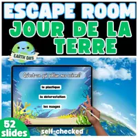 Vista previa - Juegos / Gamificación - Juego de escape del Día de la Tierra JOUR DE LA TERRE - Portada
