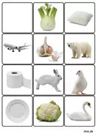 Aperçu - Jeux - 23 cartes couleurs blanc avec étiquettage - Page 2