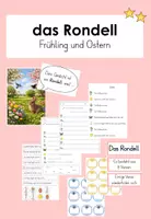 Vorschau - Arbeitsblätter - Rondell Frühling und Ostern - Gedicht schreiben - Deckblatt