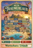 Vorschau - Arbeitsblätter - Materialpaket - Sommer: Spiele, Rätsel und Escape Room für DaF/DaZ - Seite 1