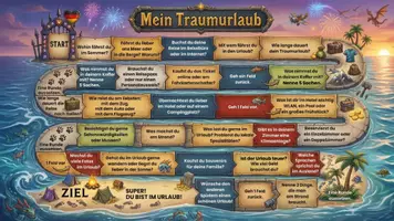 Vorschau - Arbeitsblätter - Materialpaket - Sommer: Spiele, Rätsel und Escape Room für DaF/DaZ - Seite 2