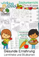 Vorschau - Arbeitsblätter - Ernährung - Deckblatt