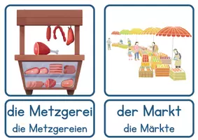 Vorschau - Arbeitsblätter - DaZ / DaF / Deutsch - Einkaufen & Geschäfte - Wortschatz - Mindmap (Arbeitsblatt) - Seite 3