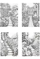 Vorschau - Spiele - 100 Malbilder Blumen und Garten für Kinder - Seite 1