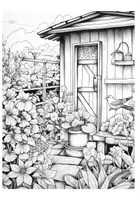 Vorschau - Spiele - 100 Malbilder Blumen und Garten für Kinder - Seite 2