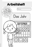 Vorschau - Arbeitsblätter - Das Jahr | Monate Wochentage Jahreszeiten - Seite 1