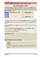 Vorschau - Stundenentwürfe - Das passé composé mit "être" (Einführung) - Seite 1