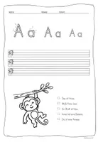 Vorschau - Arbeitsblätter - 3fach differenzierte Buchstabeneinführung Aa, Ff, Ii, Dd - Seite 3