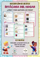 Vista previa - Hojas de trabajo - Bitácora del Hogar (Descripción de Objetos) - Portada