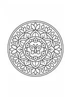 Vorschau - Anderer Materialtyp - Mandala Ausmalbilder Grundschule (10 Vorlagen) – Frühling & kreativ | kostenlos - Seite 3