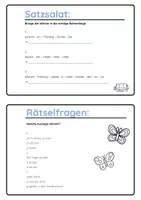 Vorschau - Arbeitsblätter - Arbeitsheft Frühling (verschiedene Aufgaben) - Seite 2
