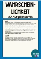 Vorschau - Stationenlernen - Wahrscheinlichkeit Kaugummiautomat 30 Aufgabenkarten - Seite 1