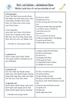 Vorschau - Arbeitsblätter - Anfangsunterricht - Laute + Buchstaben - Klasse 1-3 - Wort- und Satzliste - Seite 3
