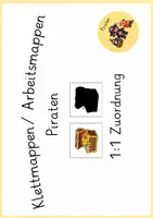 Vorschau - Fördermaterial/Inklusion - Piraten Klettmappen & Arbeitsmappen 1:1 Zuordnung Förderschule Geistige Entwicklung - Seite 3