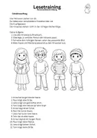 Vorschau - Arbeitsblätter - Lesetraining: Personenbeschreibung (3fach differenziert) - Seite 3