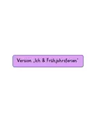 Vorschau - Bildkarten - Feriengruß Frühlingsferein/Osterferien - Seite 1