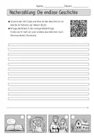 Vorschau - Arbeitsblätter - Märchen Nacherzählung mit Klassenarbeit - Seite 3