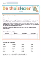 Voorbeeld - Taakkaarten - Thuislezers avi E3 - deel 7 - Voorblad
