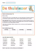 Voorbeeld - Taakkaarten - Thuislezers avi M5 - deel 7 - Voorblad