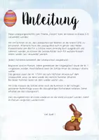 Vorschau - Stundenentwürfe - Lesespur "Ostern im Schnee" (Klasse 5-6) - 2fach differenziert - Seite 1