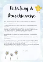 Vorschau - Arbeitsblätter - Lesespaziergang "Ostern / Frühling" (Klasse 5-6) + Aufgaben - Seite 1