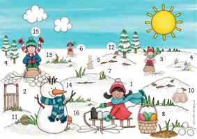 Vorschau - Stundenentwürfe - Lesespur "Ostern im Schnee" (Klasse 3-4) - 3fach differenziert - Seite 2