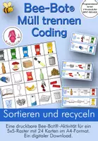 Vorschau - Bildkarten - SORTIEREN & RECYCLING Bee-bot®-Matten Bundle - Deckblatt