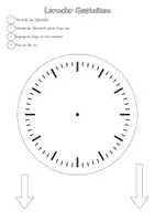 Vorschau - Arbeitsblätter - Arbeitsblätter: Uhrzeit lernen (ganze & halbe Stunden) - Seite 1