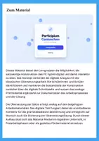 Vorschau - Arbeitsblätter - PC (Participium Coniunctum) - Materialpaket - Seite 3
